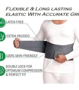 VitalOra Lumbar Sacro Support Belt for Lower Back and Waist Support