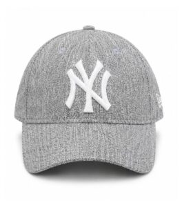 Grey Baseball Cap for Men and Women Adjustable Cotton Casual Cap